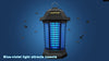 GOOTOP Bug Zapper Outdoor, Mosquito Zapper, 4200V 3 Prong Plug in Electric Fly Zapper