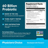 Physician's CHOICE Probiotics 60 Billion CFU - 10 Strains + Organic Prebiotics - Immune, Digestive & Gut Health - 30 Count