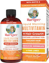 MARYRUTH'S Liquid Multivitamin + Hair Growth, Clinically Thicker Hair, 15oz