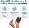WEEM Hair Skin and Nails Gummies - Supports Healthy Hair - Vegan biotin Vitamins for Women & Men