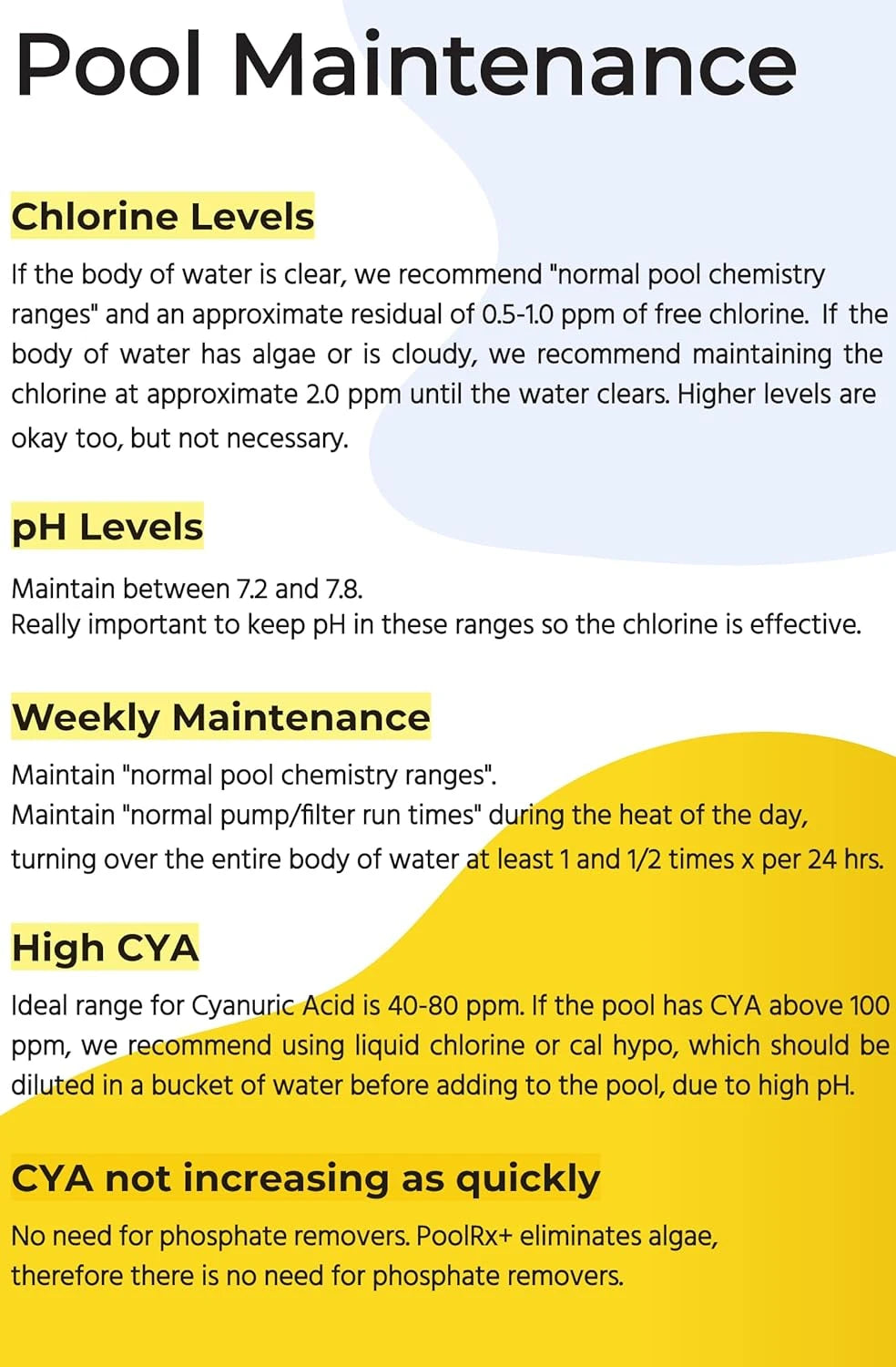 PoolRx Plus Pool Algaecide Unit for 7,500 - 20,000 Gallons