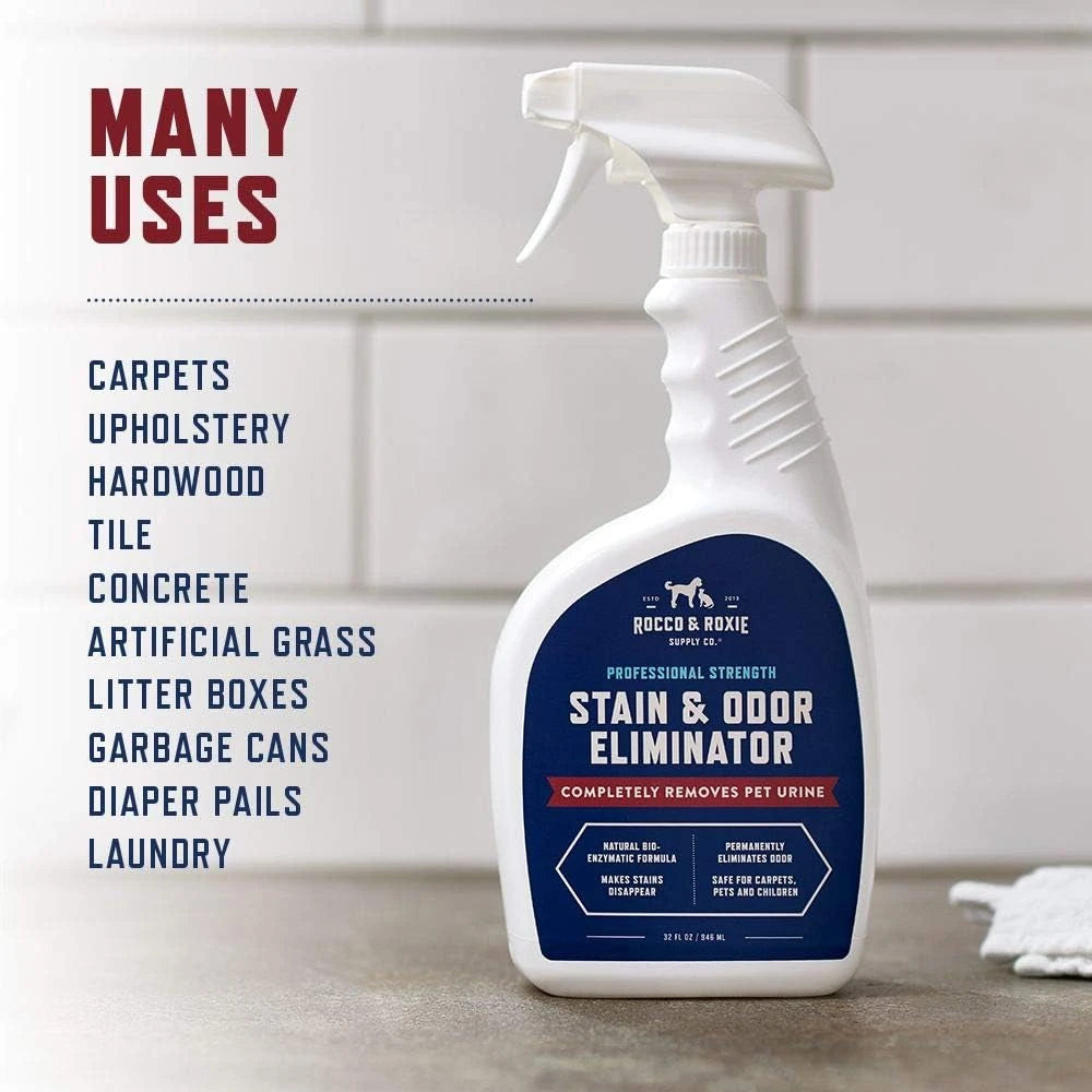 Rocco and Roxie Stain and Odor Eliminator - 128 Fl Oz