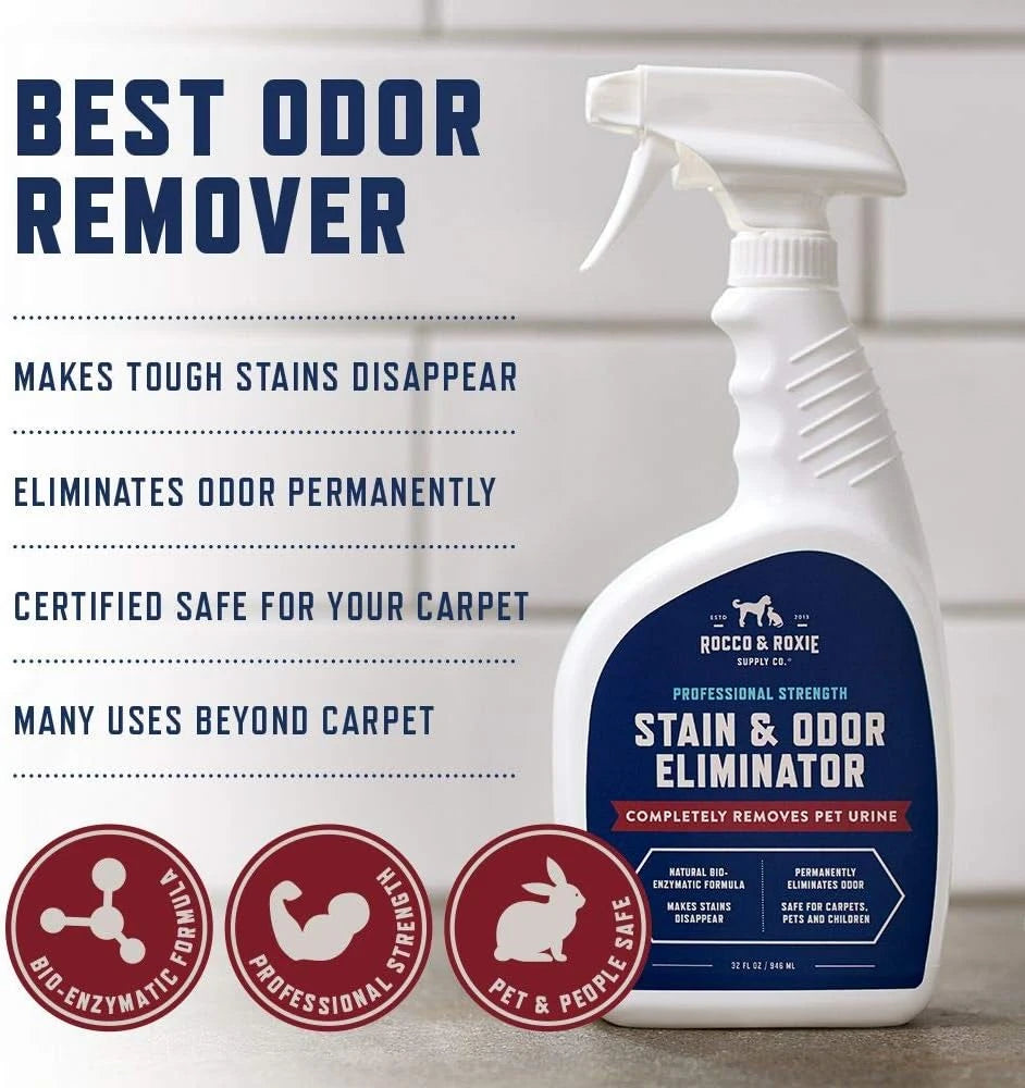 Rocco and Roxie Stain and Odor Eliminator - 128 Fl Oz