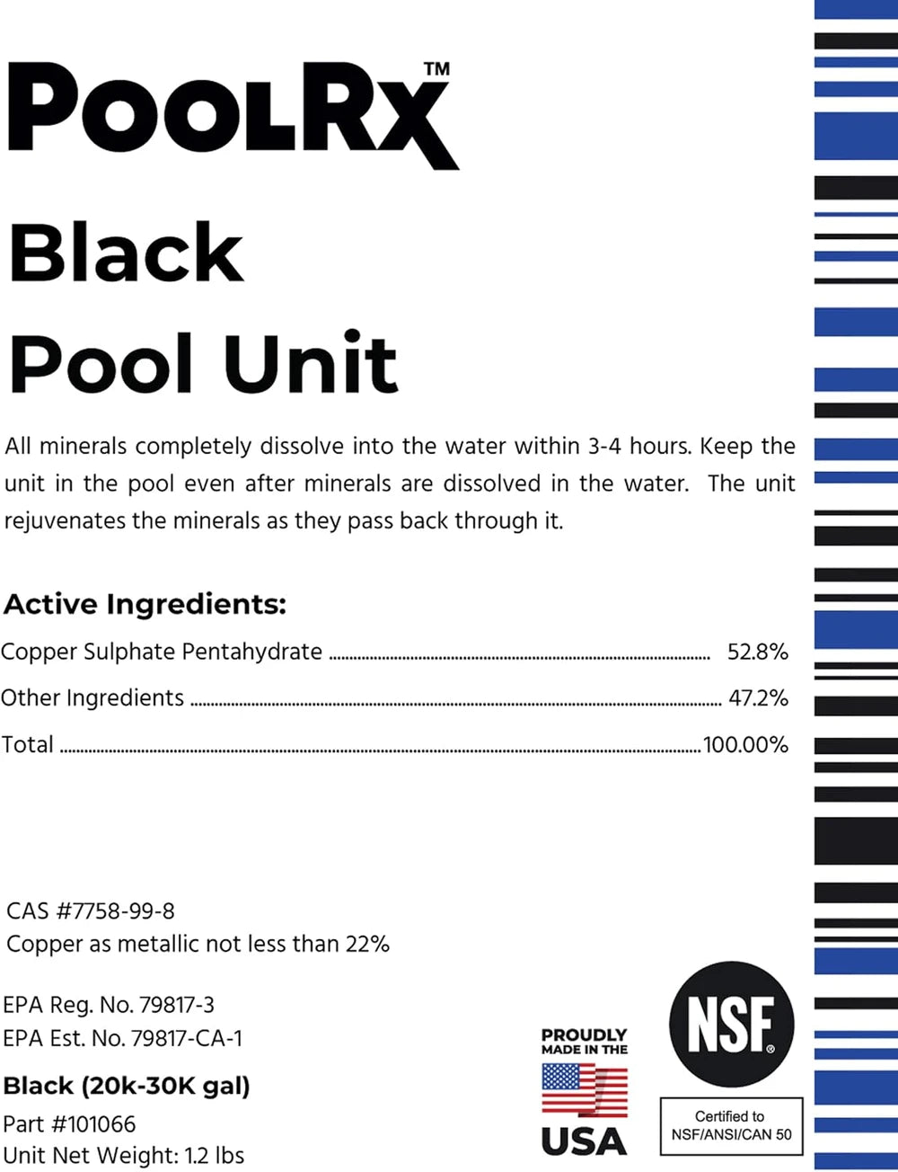 PoolRx 6 Month Algaecide Treatment - Algaecide Treats
