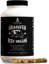 Ancestral Supplements Grass Fed Primal Beef Organ Supplement, 180 Ct