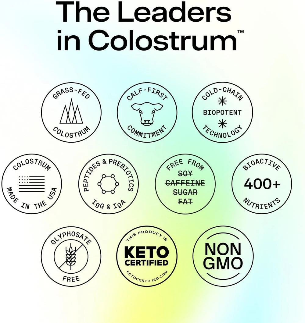 ARMRA Colostrum Powder, Unflavored, 120 Serving Jar