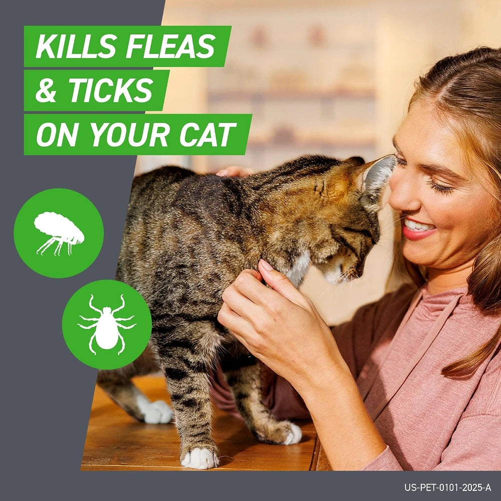 FRONTLINE Plus Flea &amp; Tick Spot Treatment for Cat &amp; Kitten (Green)