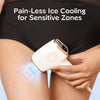 INNZA IPL Hair Removal with Ice Cooling Care Function for Women and men - White