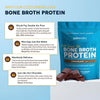Paleovalley 100% Grass Fed Bone Broth Protein Powder, Chocolate