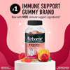 Airborne 750mg Vitamin C Gummies for Adults, Immune Support Supplement with Powerful Antioxidants Vitamins A C &amp; E - 2x63ct Bottles (126 Gummies), Assorted Fruit Flavor