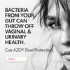 AZO Dual Protection Urinary + Vaginal, Women Probiotics &amp; Prebiotics, 30 Ct