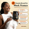 Black Girl Vitamins | Collagen Peptides Powder - Collagen for Skin, Hair &amp; Nails - Unflavored Hydrolyzed Collagen Powder, Dairy-Free, Gluten-Free Collagen for Women and Men - 16oz