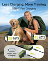 Dog Shock Collar - 4500FT Dog Training Collar with Remote for Dogs 10-120lb - Green