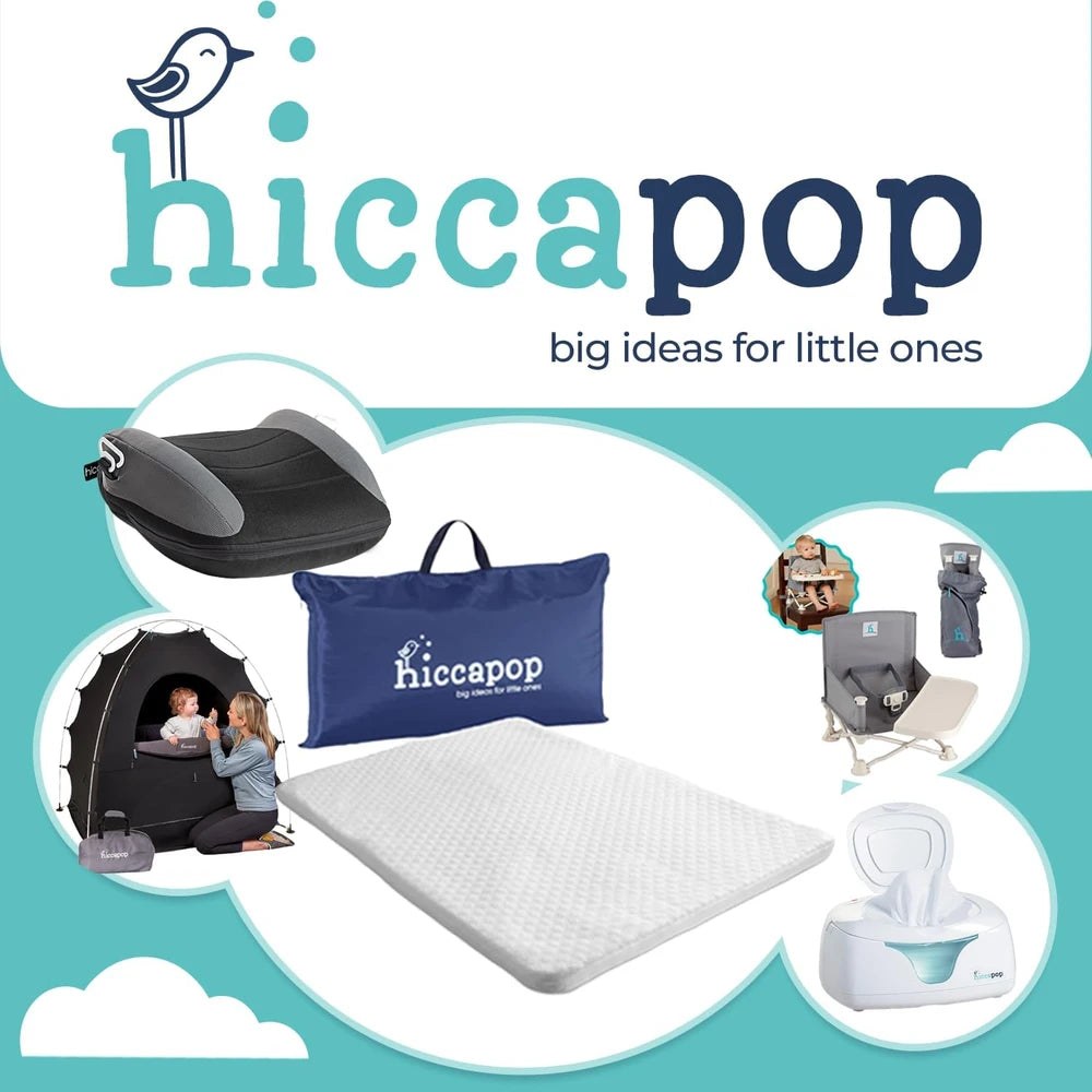 Hiccapop Playard Mattress Pad, Pack and Play Mattress with Carry Bag, 1.25"