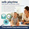 Hiccapop Playard Mattress Pad, Pack and Play Mattress with Carry Bag, 1.25"