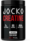 Jocko Fuel Creatine Monohydrate Powder, Unflavored, 454g | 90 Serving