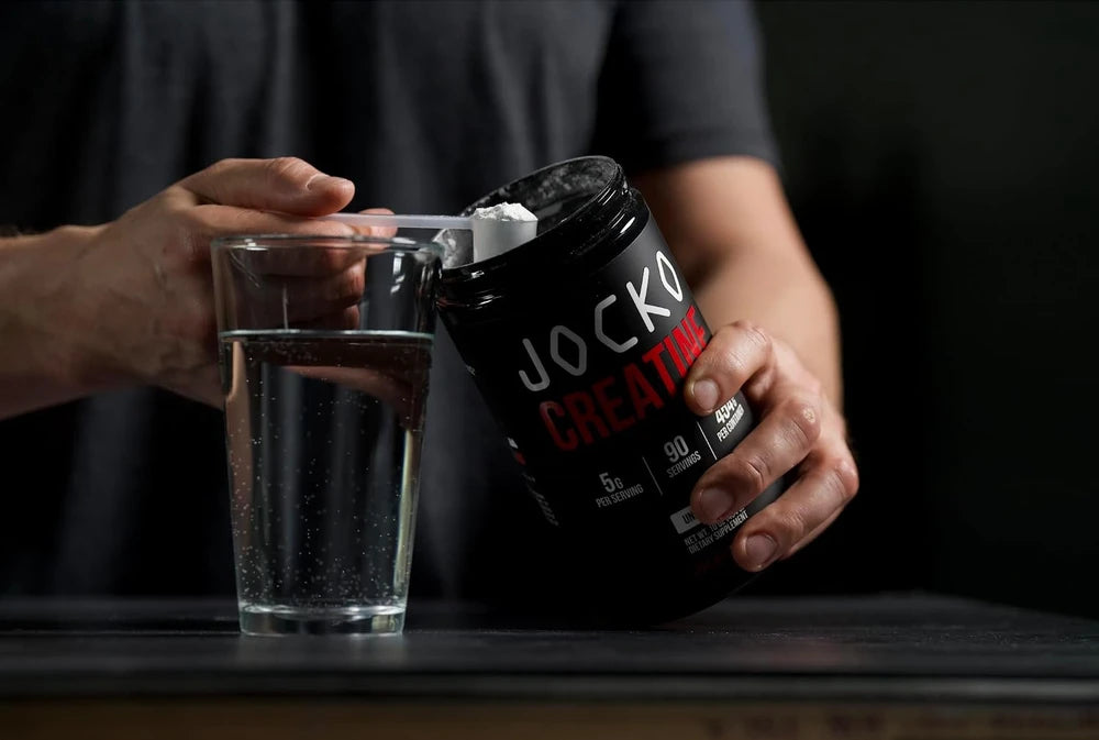 Jocko Fuel Creatine Monohydrate Powder, Unflavored, 454g | 90 Serving