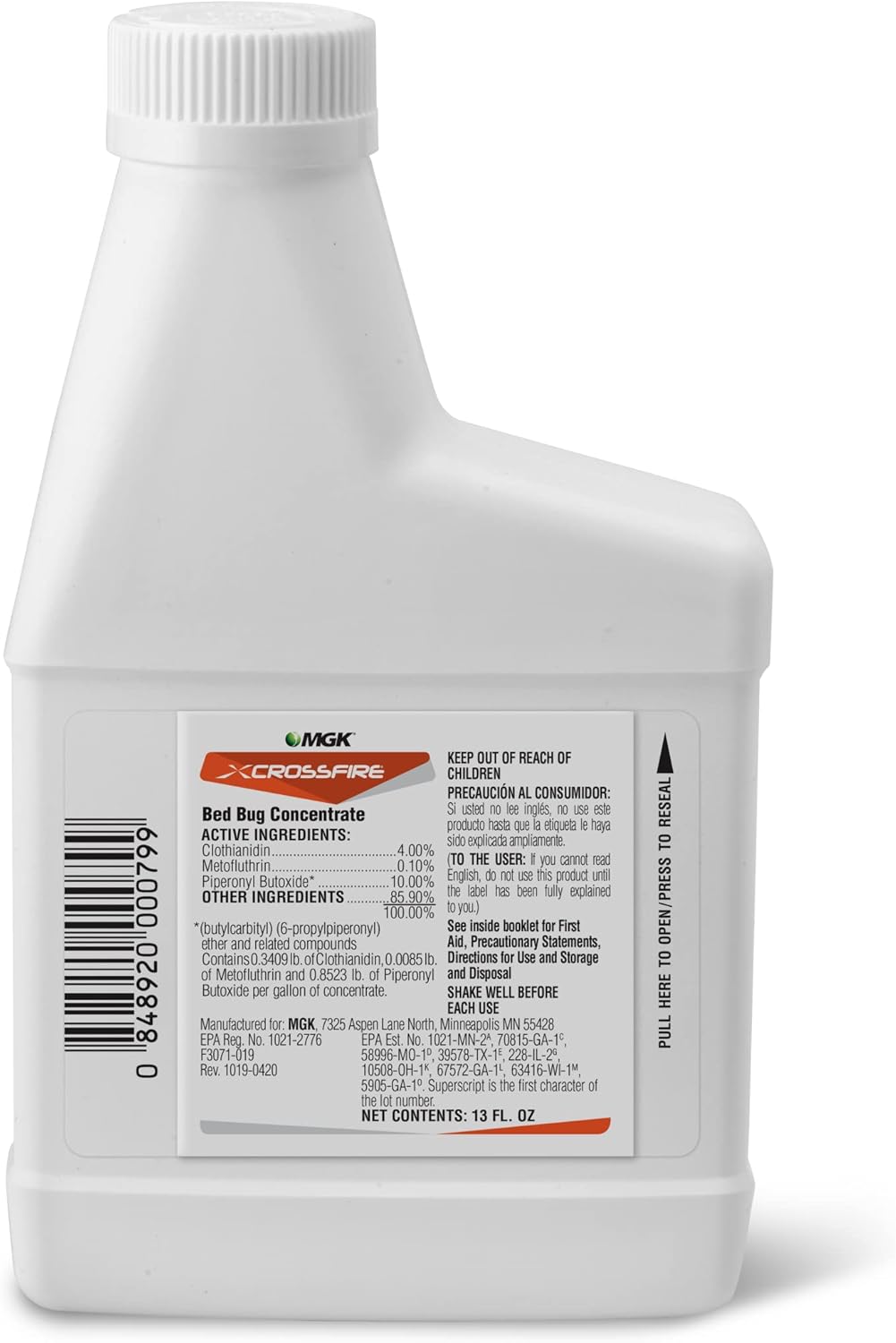 MGK Crossfire Bed Bug Concentrate