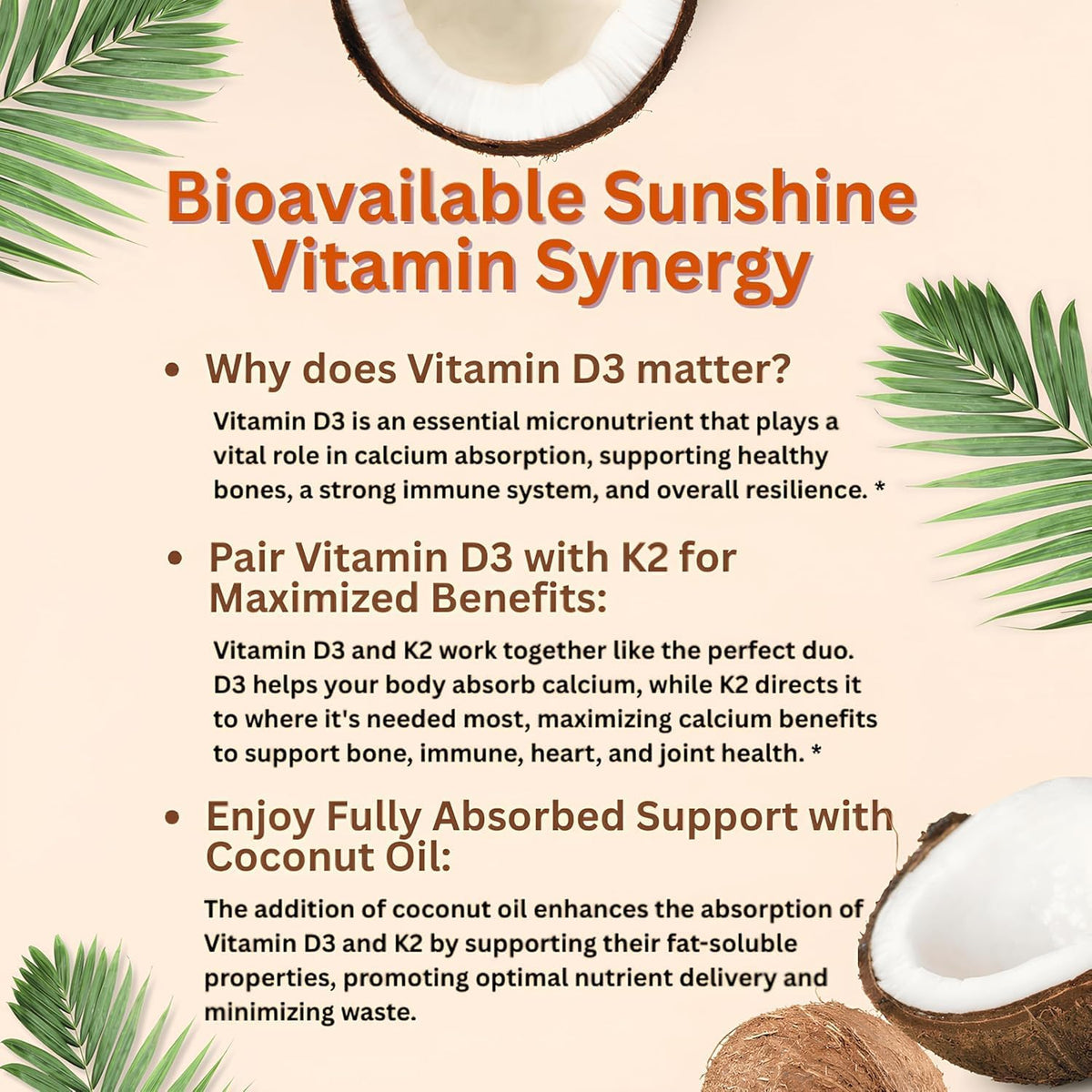 Micro Ingredients Vitamin D3 K2 MK-7 10,000 IU Per Serving, 300 Softgels